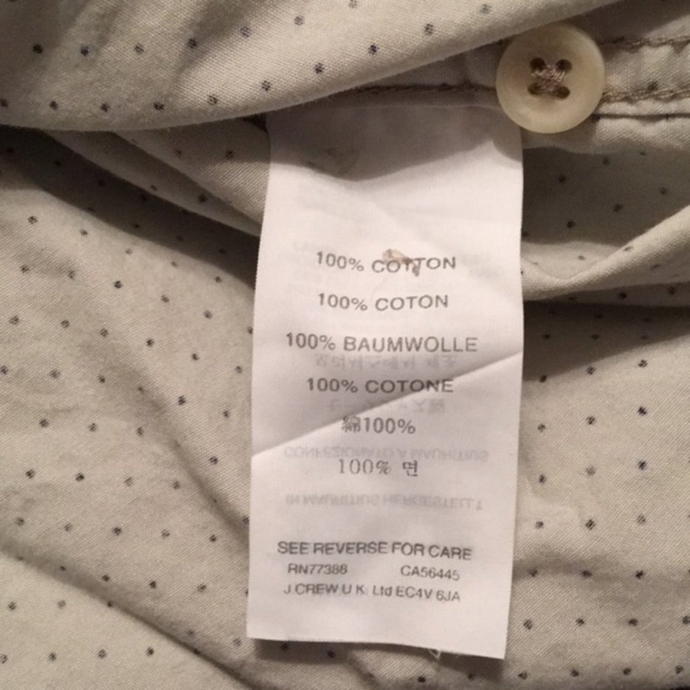 J. Crew Short Sleeve Button Down Shirt Sz S - Picture 4 of 6